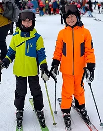 Dr. Weiler's children having fun and smiling together