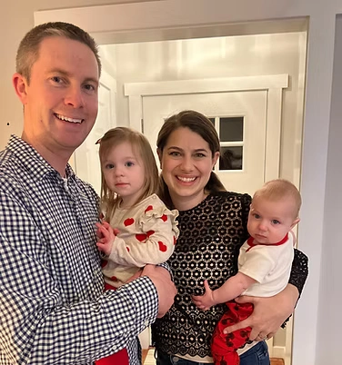 Doctor enjoying time with her family