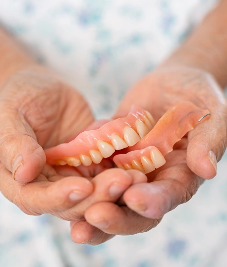 Full and partial denture options displayed at The Hamptons Dentist in Westhampton Beach NY